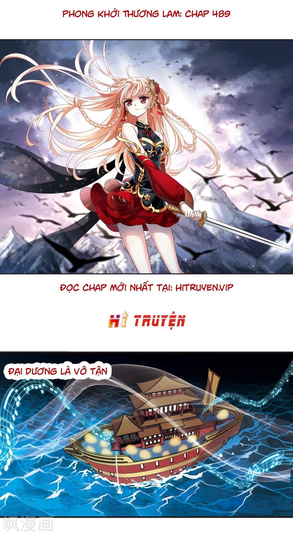 Phong Khởi Thương Lam Chap 489 - Next Chap 490