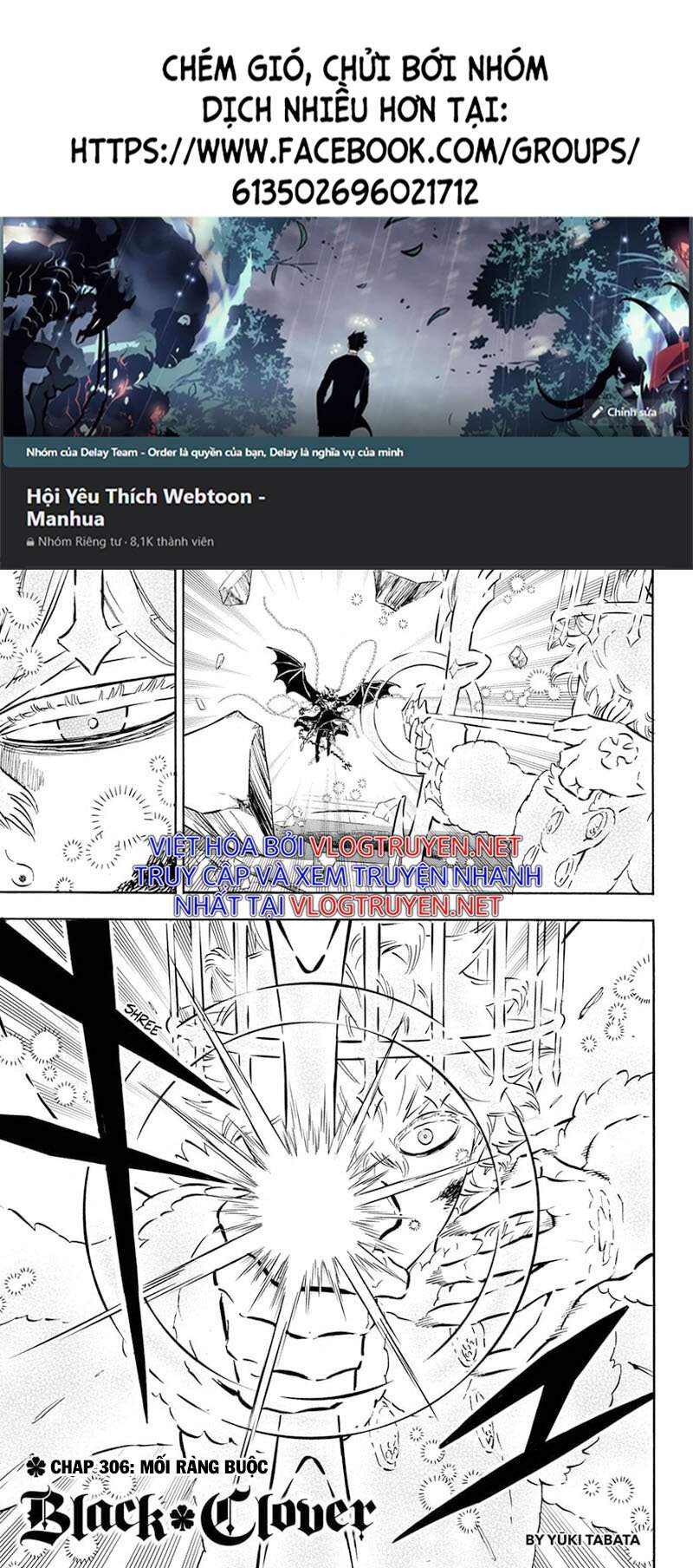 Black Clover - Thế Giới Phép Thuật Chap 306 - Next Chap 307