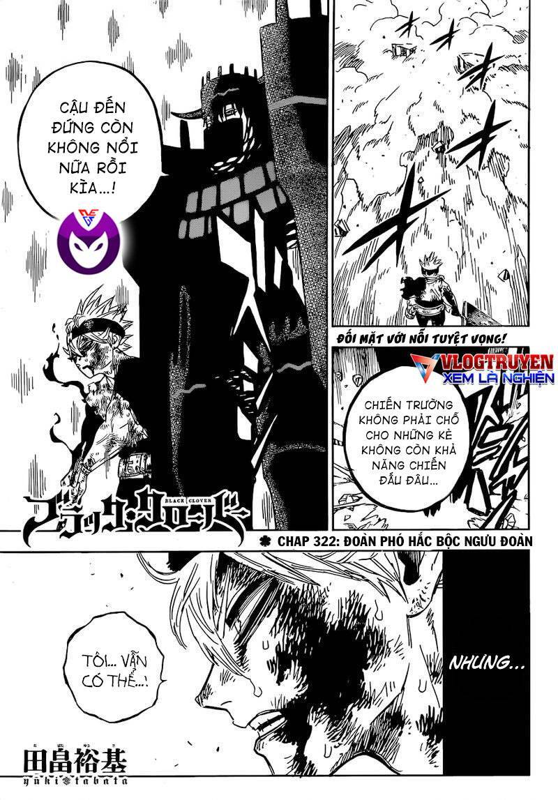Black Clover - Thế Giới Phép Thuật Chap 322 - Next Chap 323