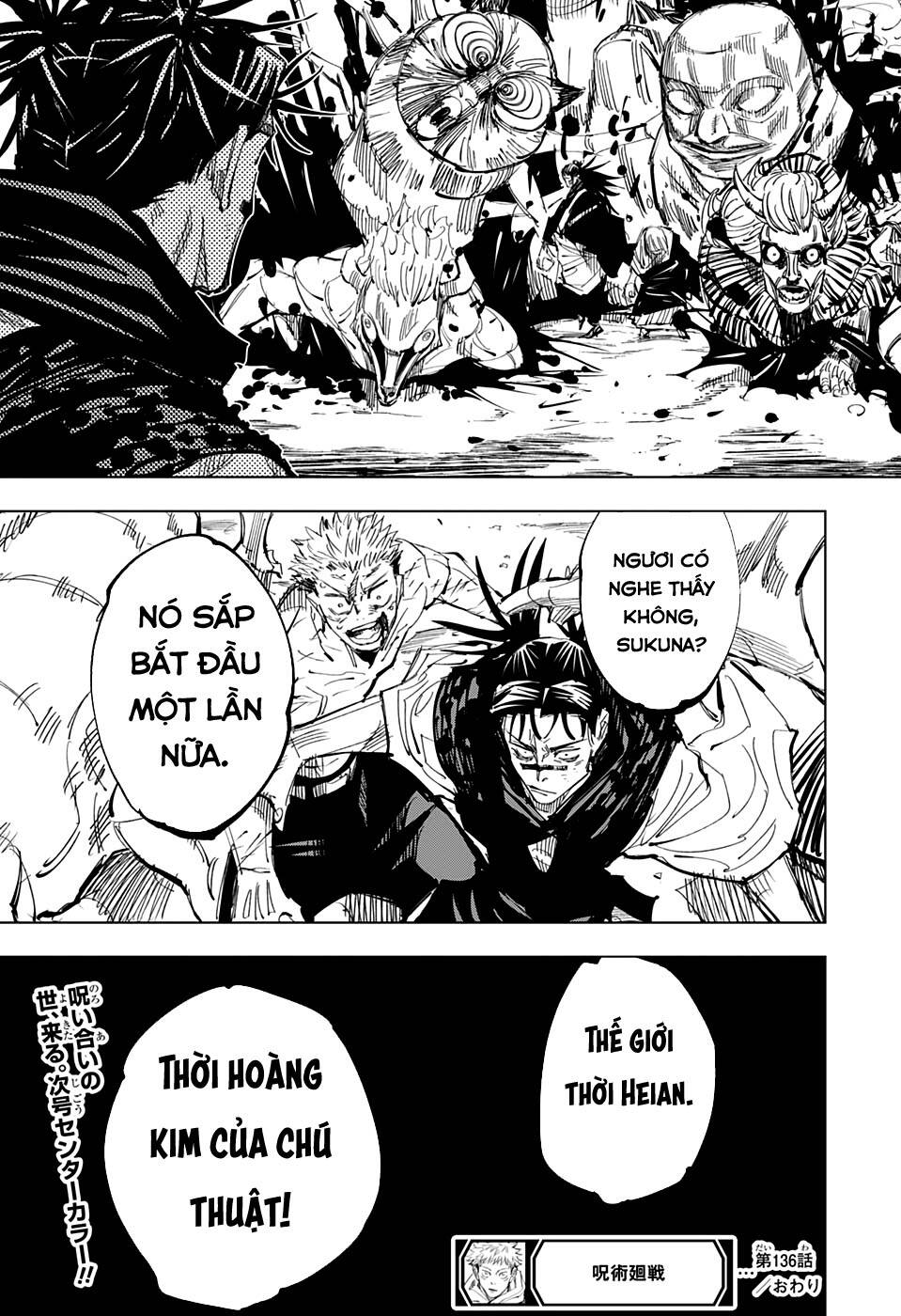 Jujutsu Kaisen - Chú Thuật Hồi Chiến Chap 136 - Next Chap 137