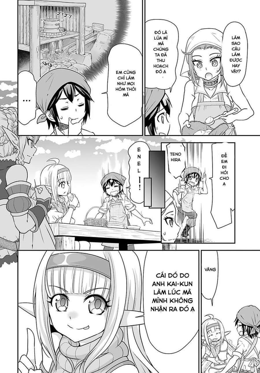 Tenohira Kaitaku Mura De Isekai Kenkokuki: Fueteku Yome-Tachi To Nonbiri Mujintou Life Chap 19.1 - Next Chap 20.1