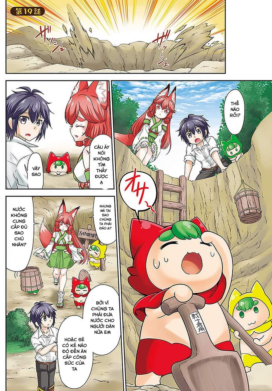 Tenohira Kaitaku Mura De Isekai Kenkokuki: Fueteku Yome-Tachi To Nonbiri Mujintou Life Chap 19.1 - Next Chap 20.1