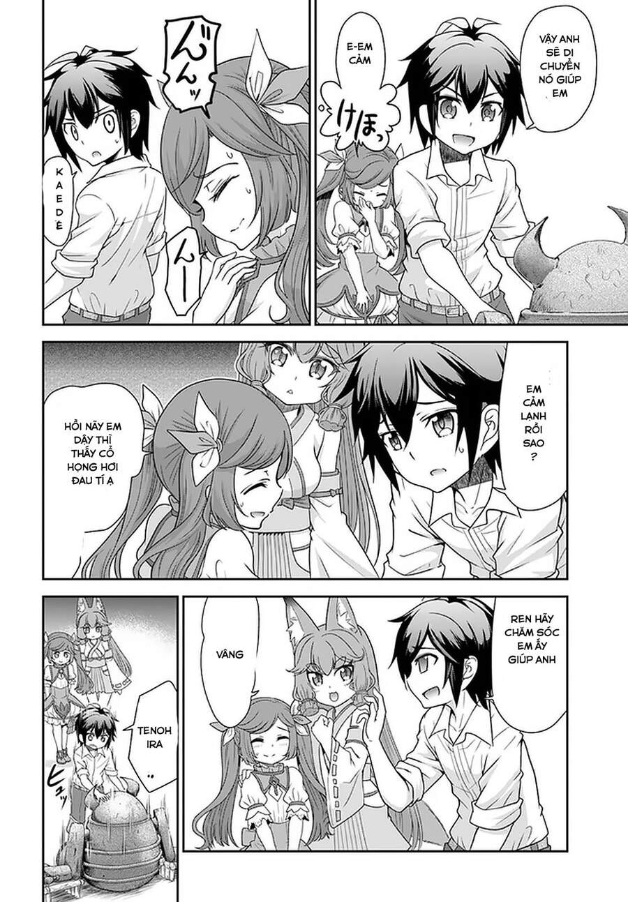 Tenohira Kaitaku Mura De Isekai Kenkokuki: Fueteku Yome-Tachi To Nonbiri Mujintou Life Chap 19.1 - Next Chap 20.1