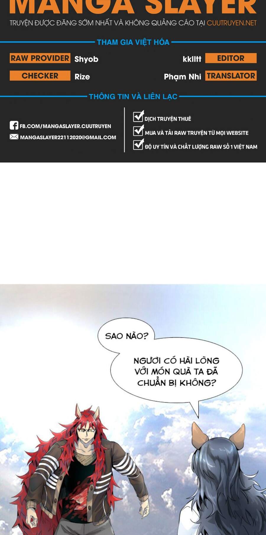 Tòa Tháp Bí Ẩn Chap 492 - Next Chap 493