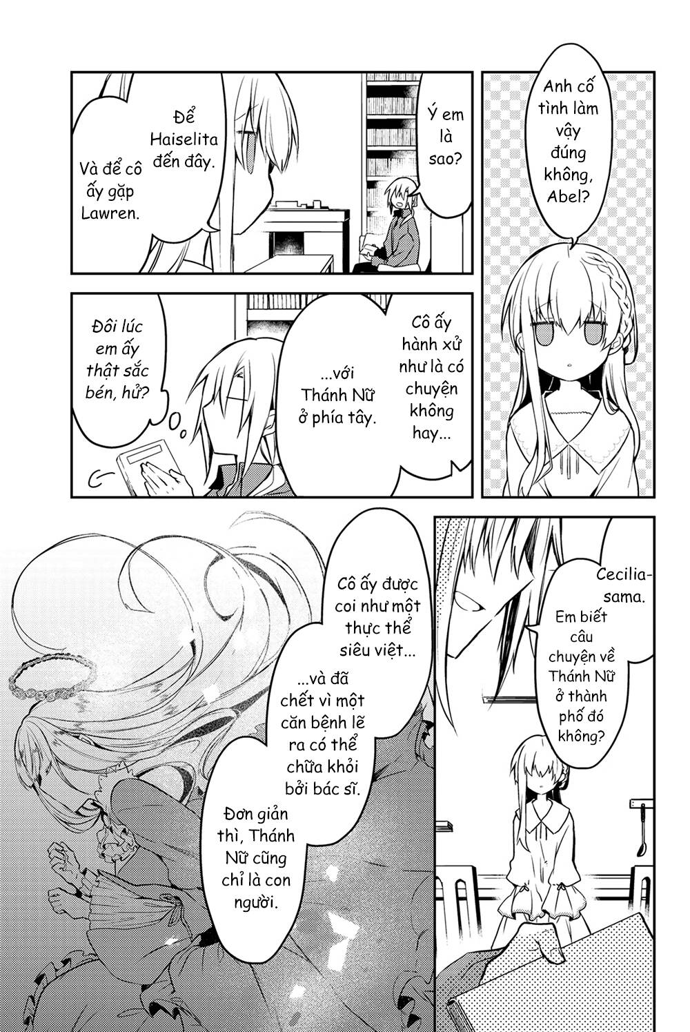 Nữ Thánh Ceclilia Và Mục-Sư Lawrence Chap 12 - Next Chap 13