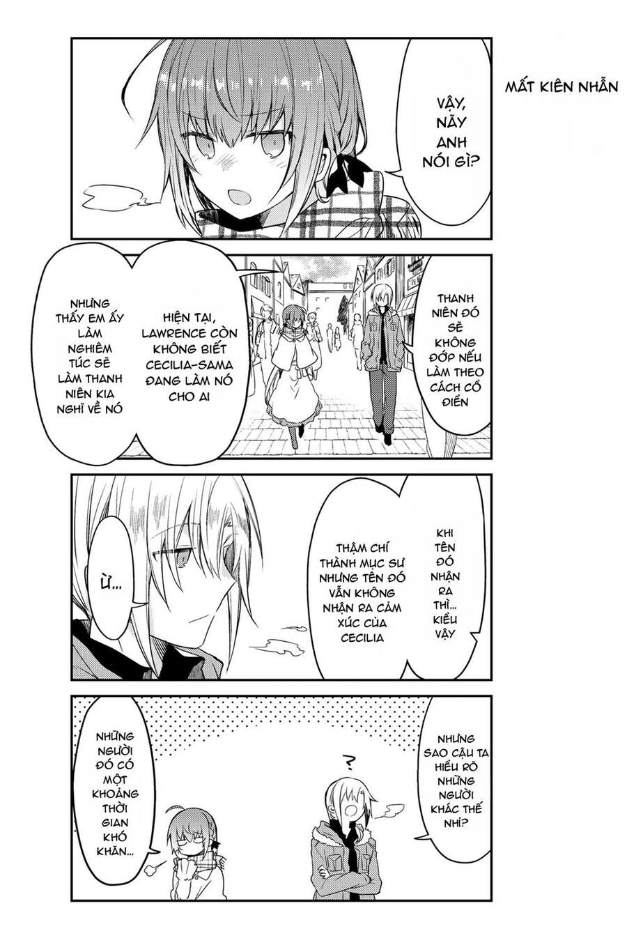 Nữ Thánh Ceclilia Và Mục-Sư Lawrence Chap 19 - Next Chap 20