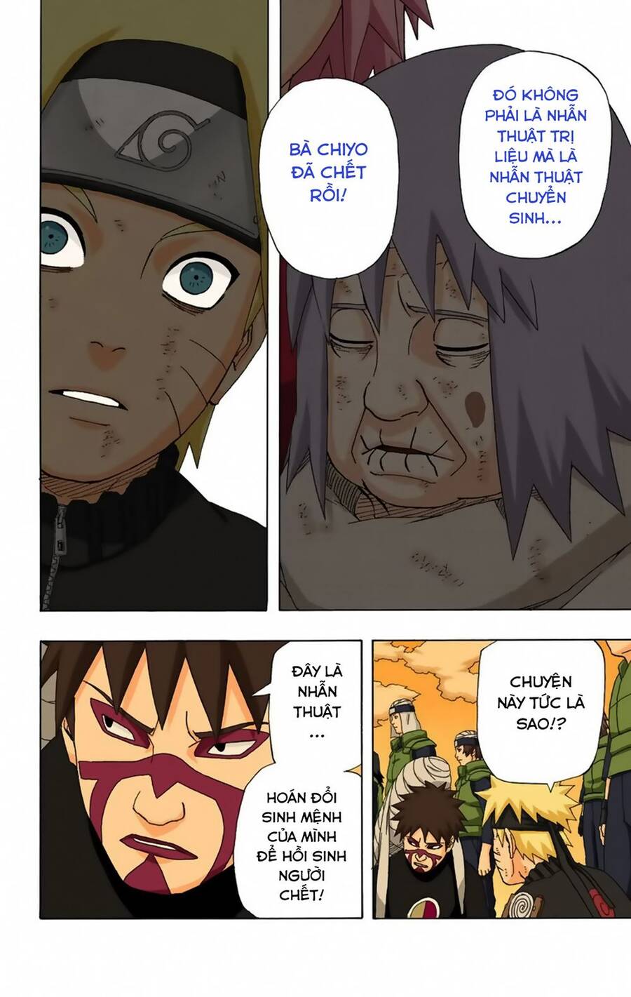 Naruto Full Màu Chap 280 - Next Chap 281