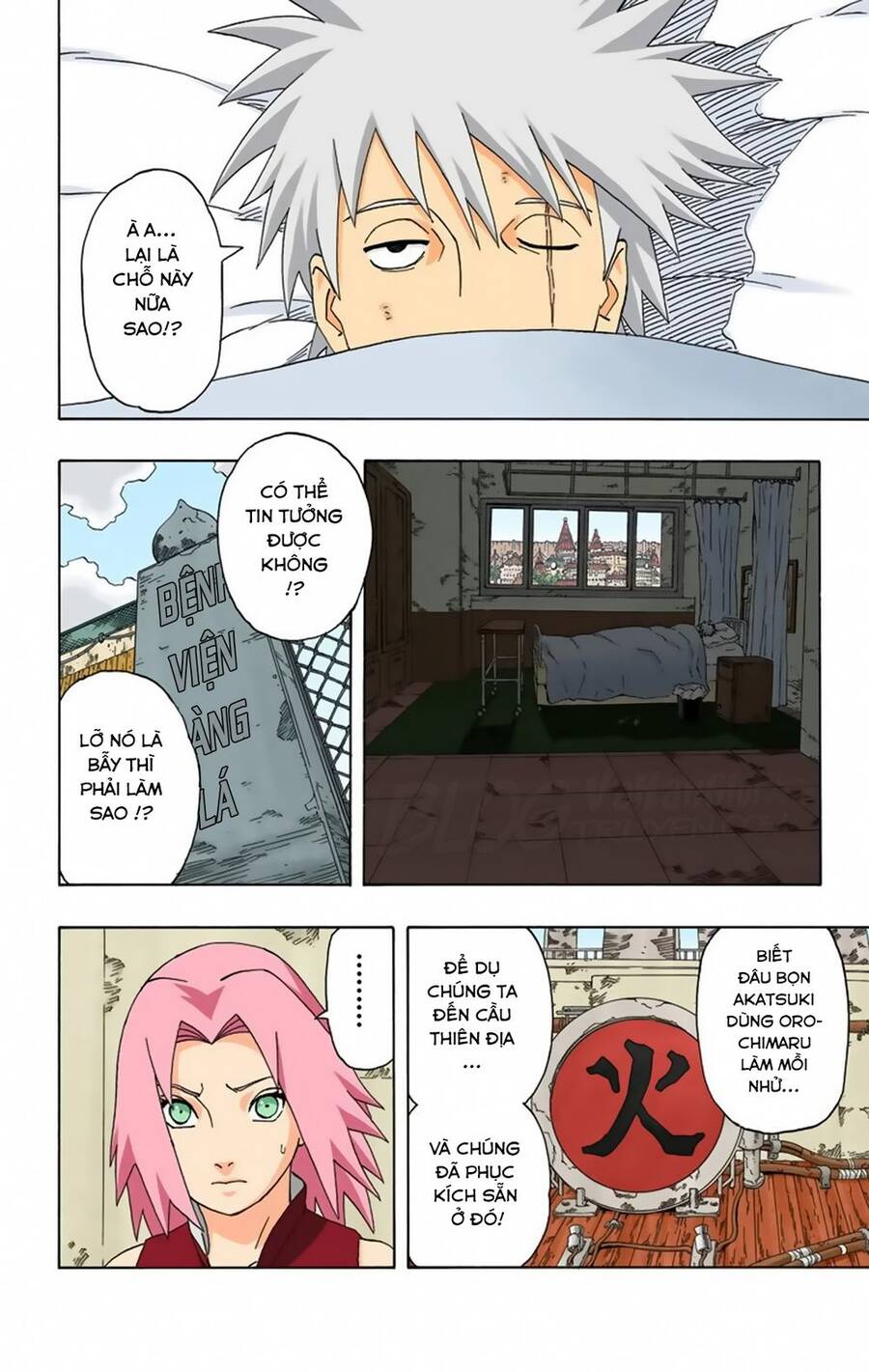 Naruto Full Màu Chap 282 - Next Chap 283