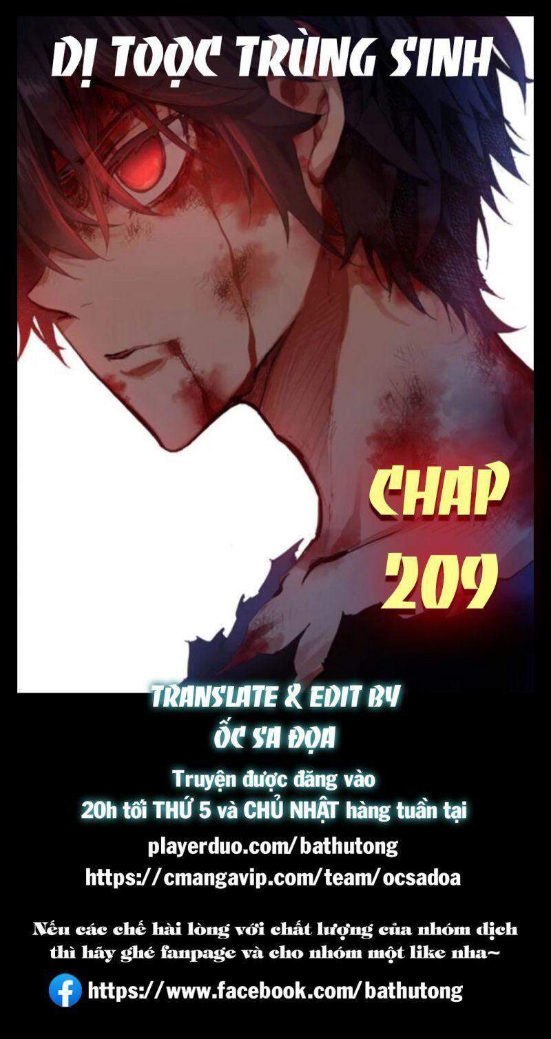 Dị Tộc Trùng Sinh Chap 209 - Next Chap 210