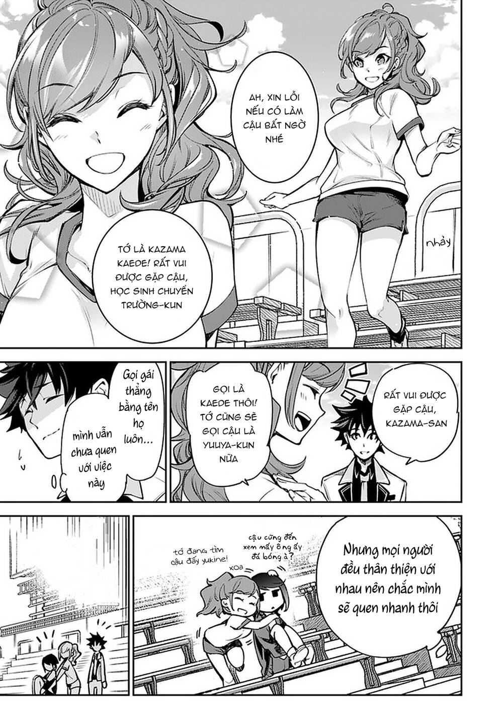 Tôi Trở Nên Phi Thường Ngay Cả Ở Thế Giới Thật Chap 10 - Next Chap 11