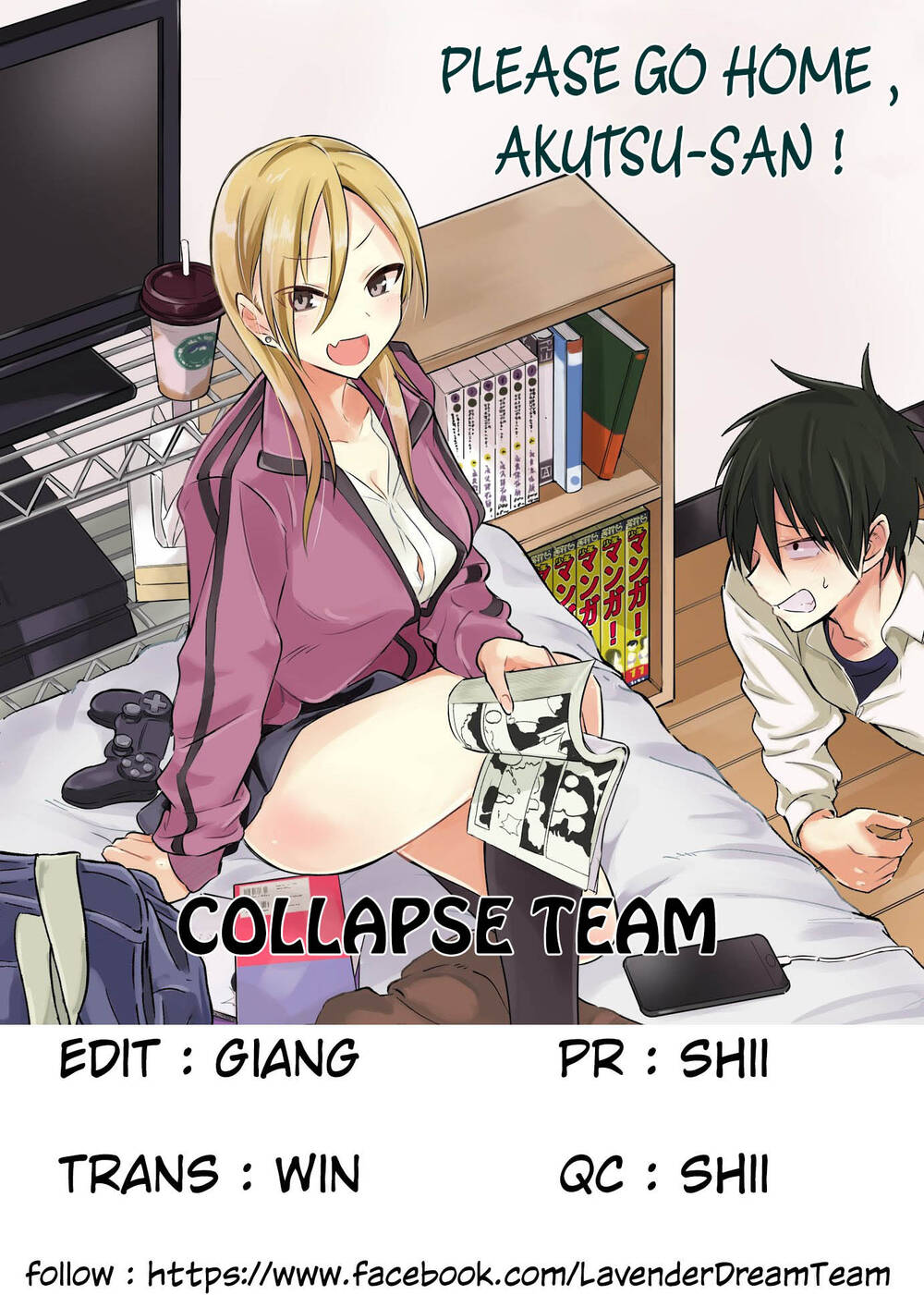 Please Go Home, Akutsu-San! Chap 12 - Next Chap 13