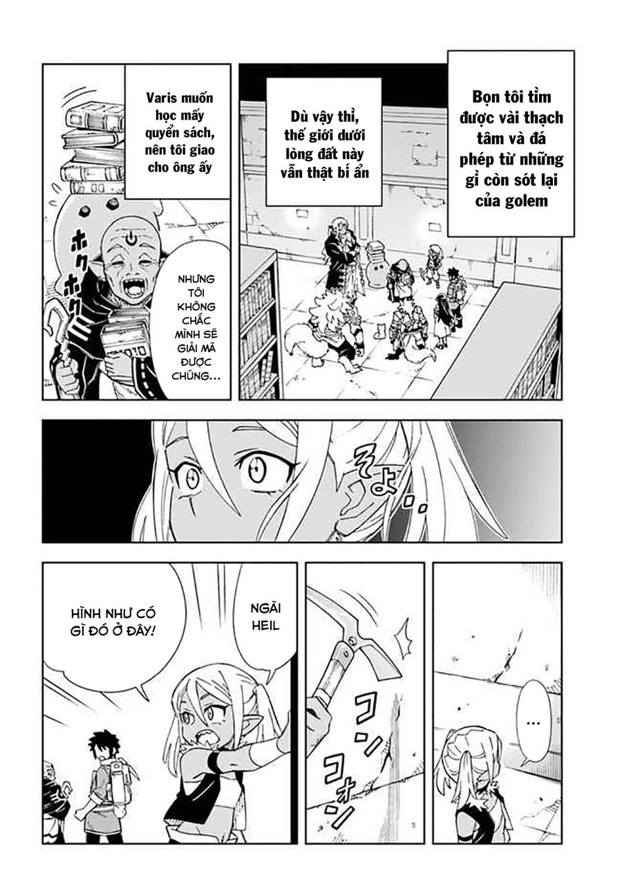 Cuộc Sống Thiên Đường Bắt Đầu Với Vua Hang Động ~ Trở Thành Người Mạnh Nhất Với Kỹ Năng Khai Thác Chap 17.2 - Next Chap 18.2