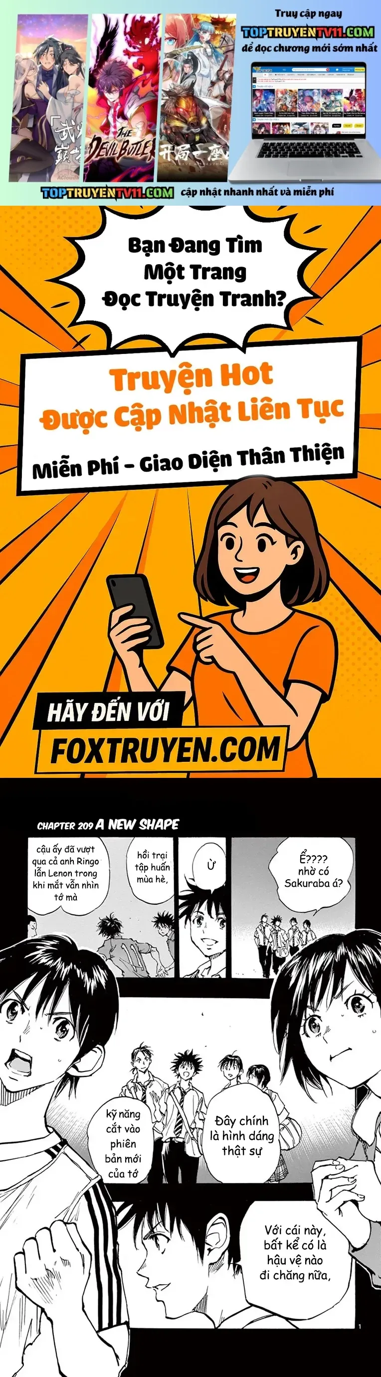 Be Blues! - Ao Ni Nare Chap 209 - Next Chap 210