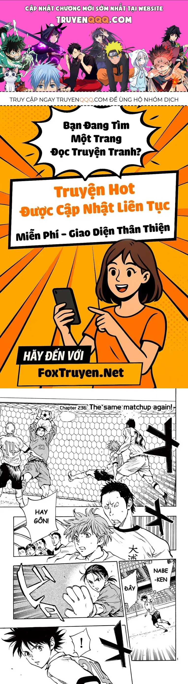 Be Blues! - Ao Ni Nare Chap 236 - Next Chap 237