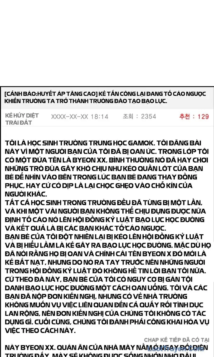 Giáo Dục Chân Chính Chap 223 - Next Chap 224