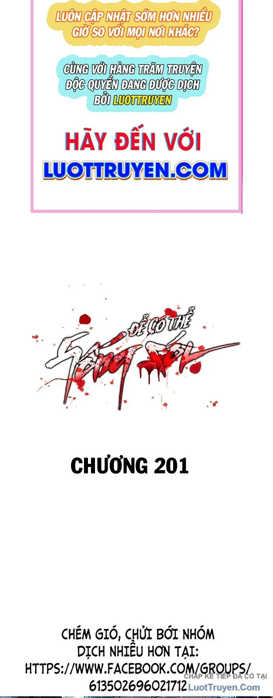 Để Có Thể Sống Sót Chap 201 - Next Chap 202