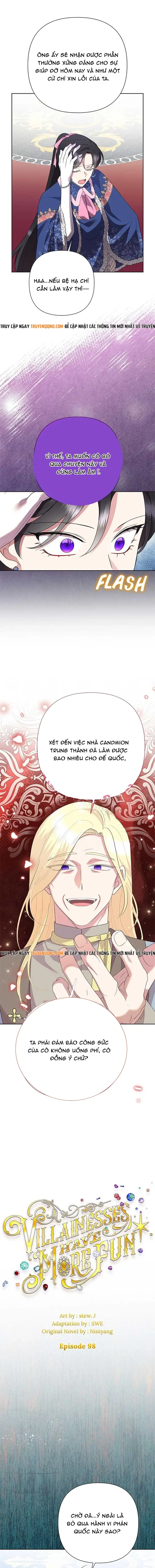 Cuộc Sống Vui Vẻ Của Ác Nữ Chap 98 - Next Chap 99