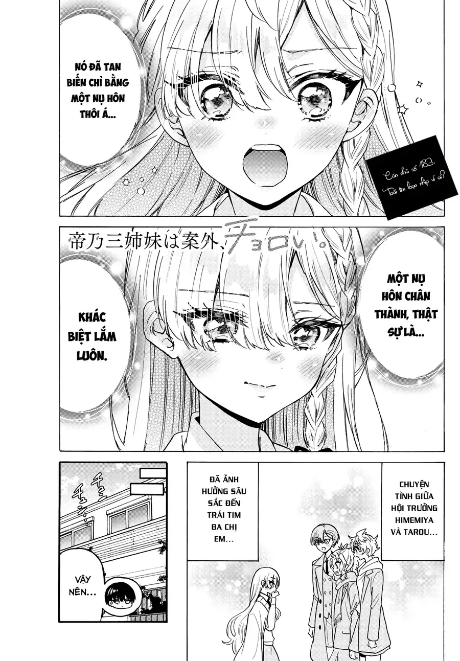 Ba Chị Em Nhà Mikadono Dễ Đối Phó Thật Đấy Chap 183 - Next Chap 184