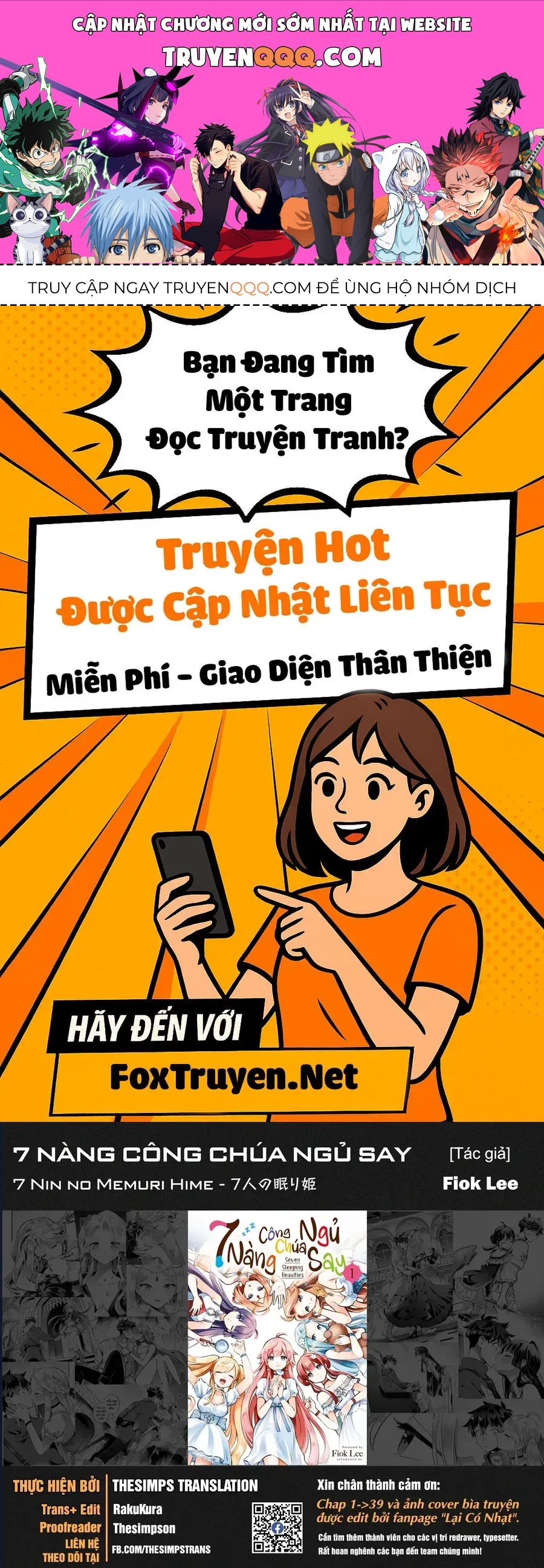 7 Nàng Công Chúa Ngủ Say Chap 93 - Next Chap 94