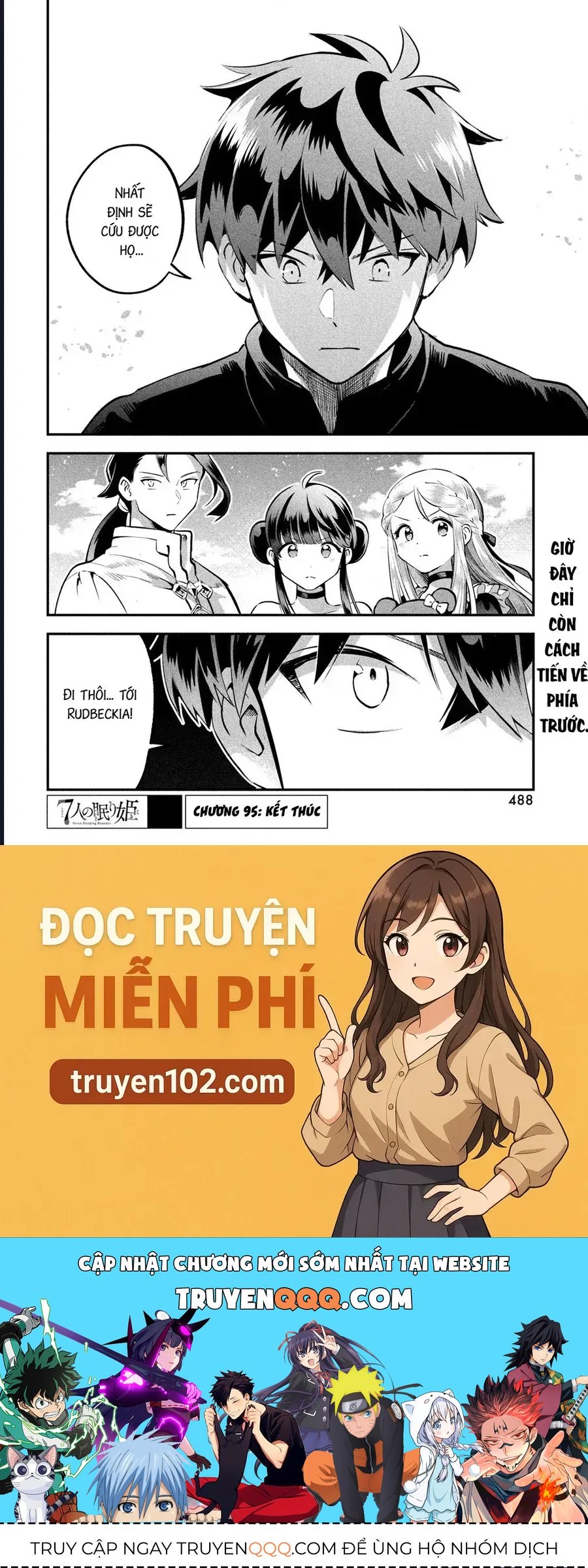 7 Nàng Công Chúa Ngủ Say Chap 95 - Next Chap 96