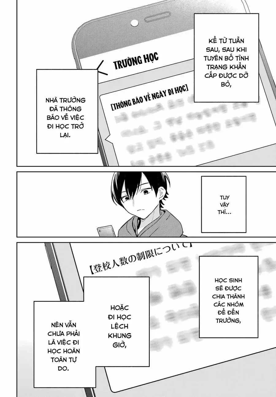 Sau Khi Chuyển Sang Học Online, Tôi Đành Phải Sống Chung Với Cô Nàng Xinh Đẹp Nhất Lớp Chap 20 - Next Chap 21