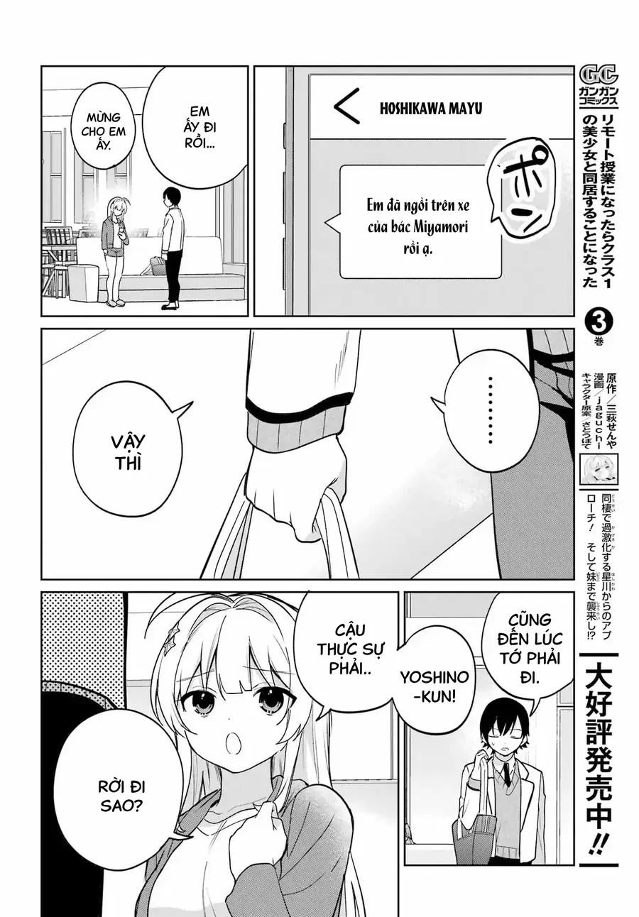 Sau Khi Chuyển Sang Học Online, Tôi Đành Phải Sống Chung Với Cô Nàng Xinh Đẹp Nhất Lớp Chap 20 - Next Chap 21