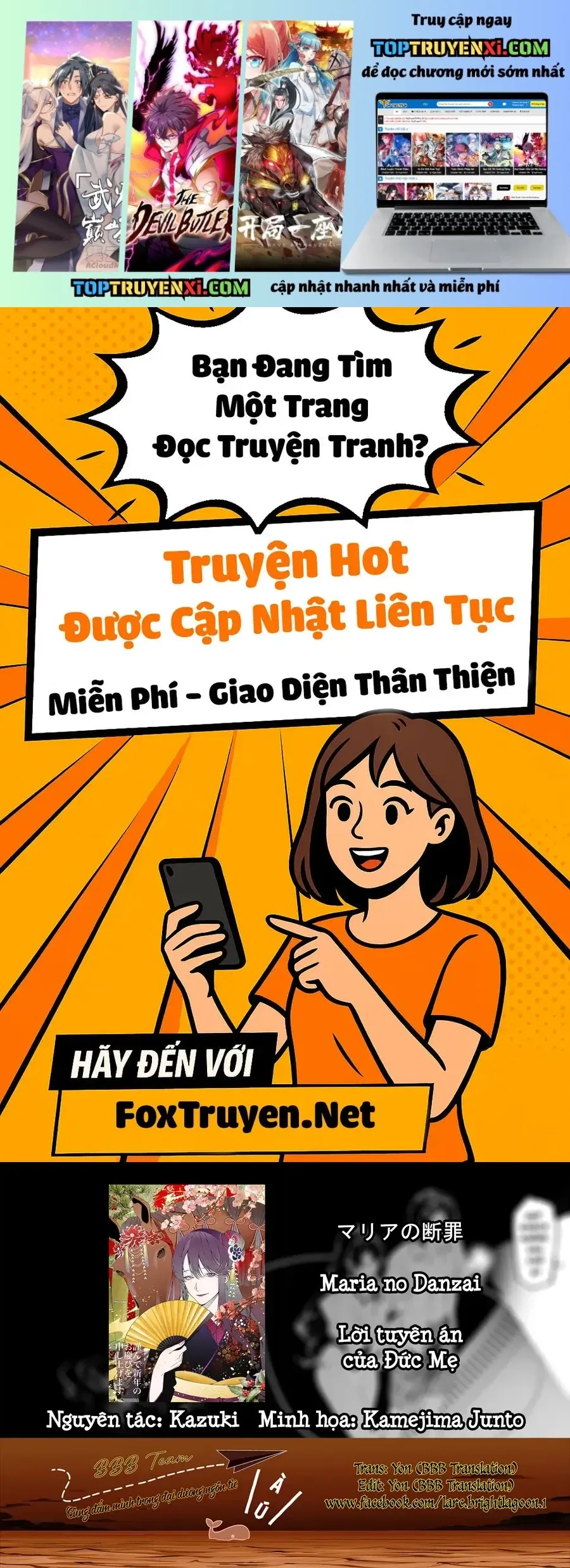 Maria Đoạn Tội Chap 61 - Next Chap 62