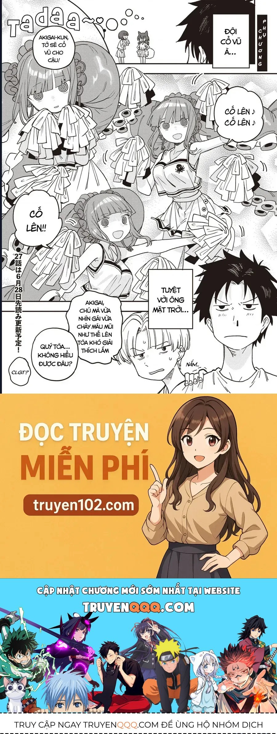Không Thể Thoát Khỏi Mizudako-Chan! Chap 26 - Next Chap 27