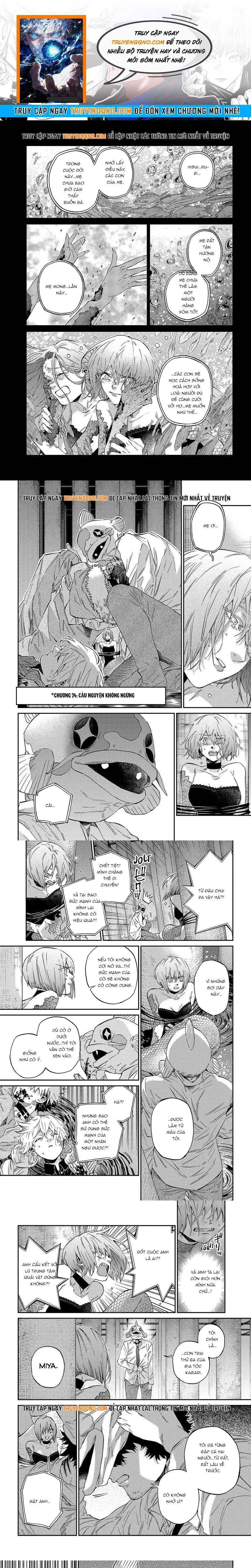 Gia Đình Quái Vật Kagari Chap 24 - Next Chap 25