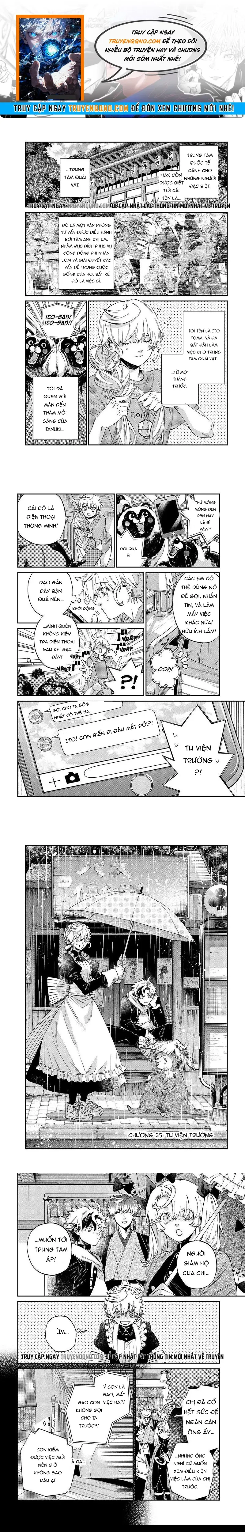 Gia Đình Quái Vật Kagari Chap 25 - Next Chap 26