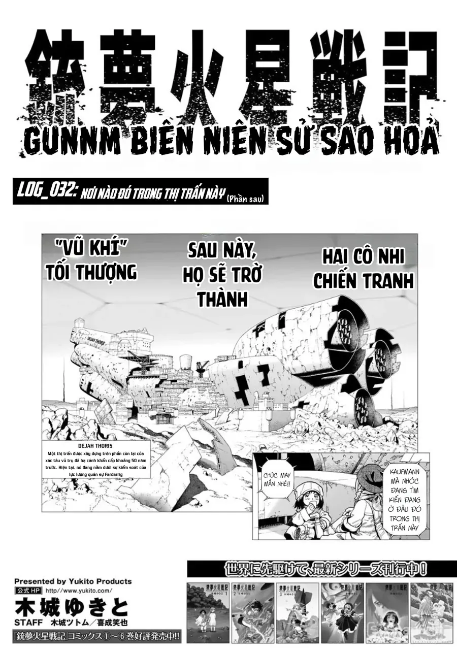 Thiên Thần Chiến Binh Alita: Biên Niên Sử Sao Hoả Chap 32.2 - Next Chap 33.2