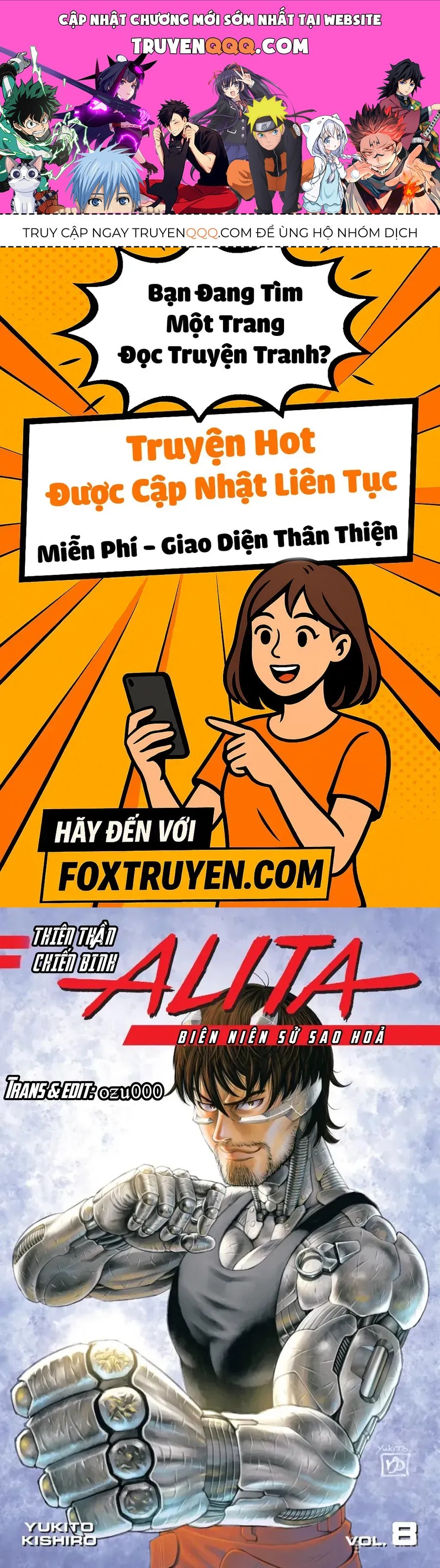 Thiên Thần Chiến Binh Alita: Biên Niên Sử Sao Hoả Chap 38.2 - Next Chap 39.2