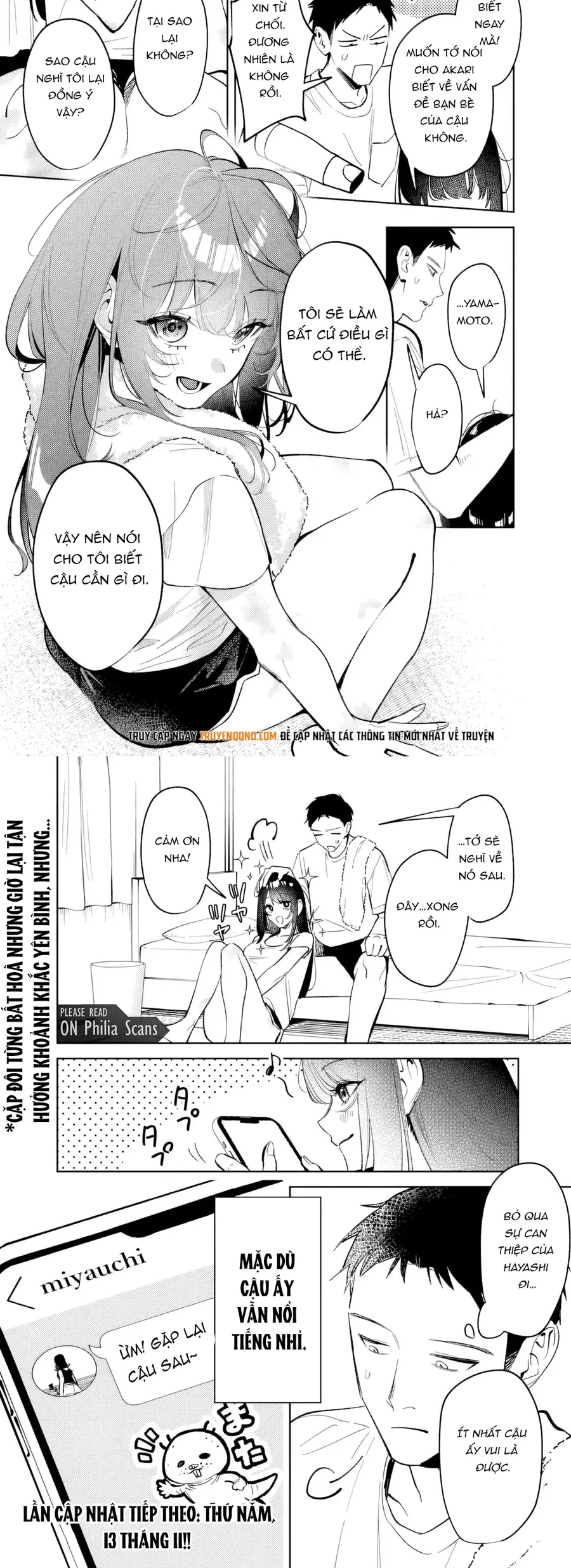 Cuộc Sống Chung Với Nữ Hoàng Từng Kiêu Ngạo Hồi Cấp Ba, Không Ngờ Lại Khá Dễ Chịu. Chap 24 - Next Chap 25