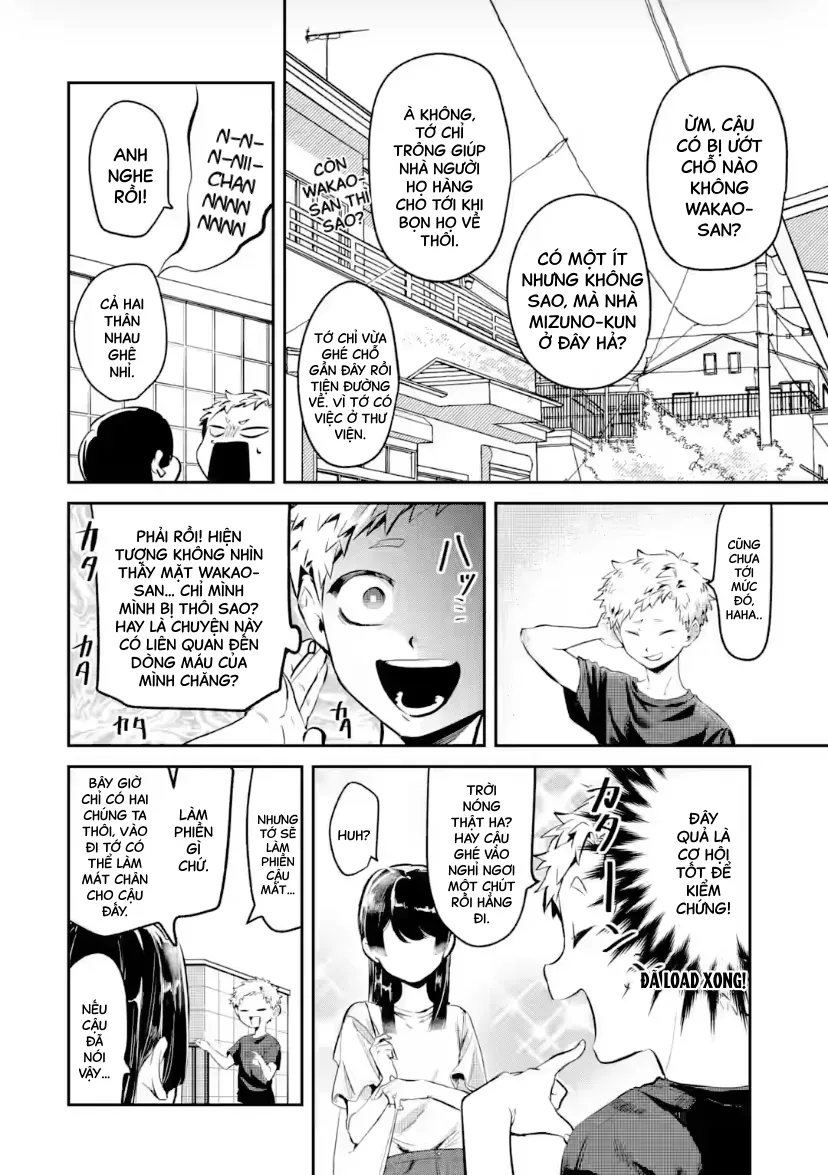 Cô Bạn Wakao-San Bàn Bên Có Vẻ Nhìn Thấy Gương Mặt Của Tôi Nhưng Tôi Thì Không Chap 21 - Next Chap 22