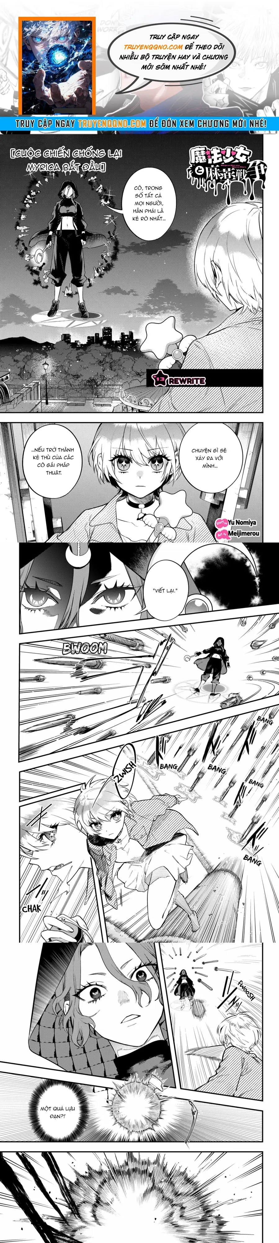 Thiếu Nữ Ma Pháp Và Cuộc Chiến Chất Cấm Chap 13 - Next Chap 14