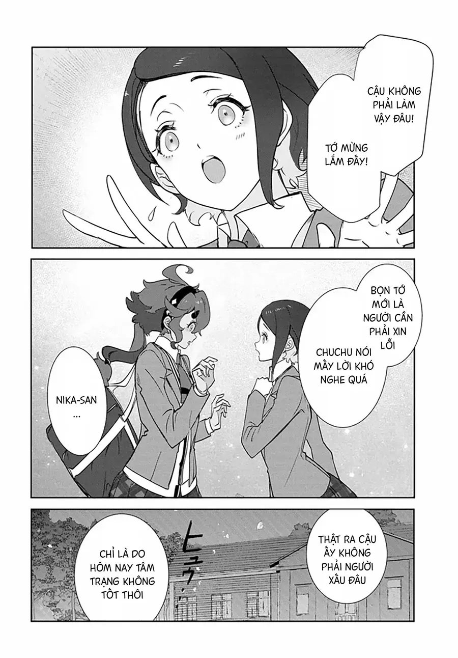 Chiến Sĩ Cơ Động Gundam: Pháp Sư Đến Từ Sao Thủy - Thời Khắc Thanh Xuân Chap 3.2 - Next Chap 4.2