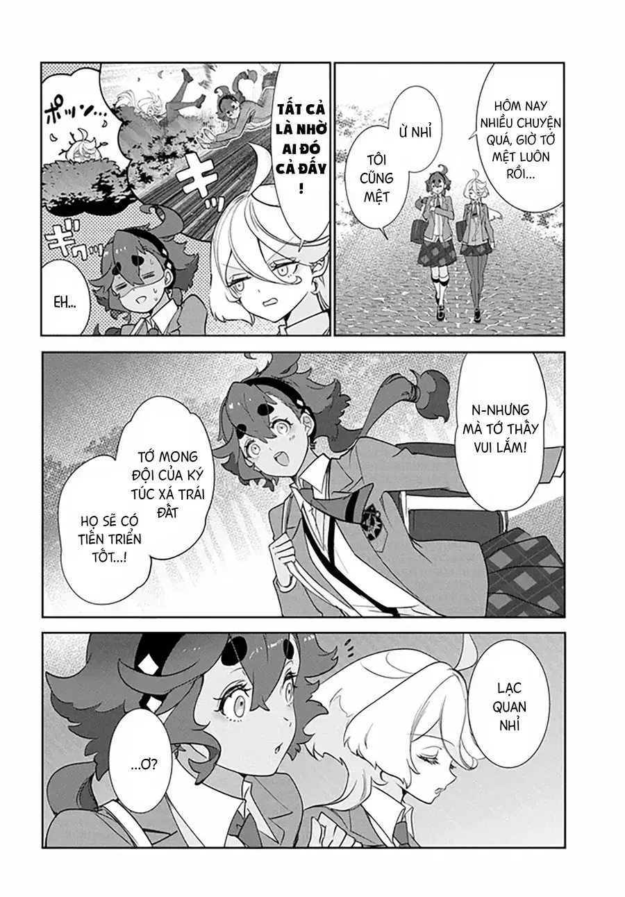 Chiến Sĩ Cơ Động Gundam: Pháp Sư Đến Từ Sao Thủy - Thời Khắc Thanh Xuân Chap 3.2 - Next Chap 4.2