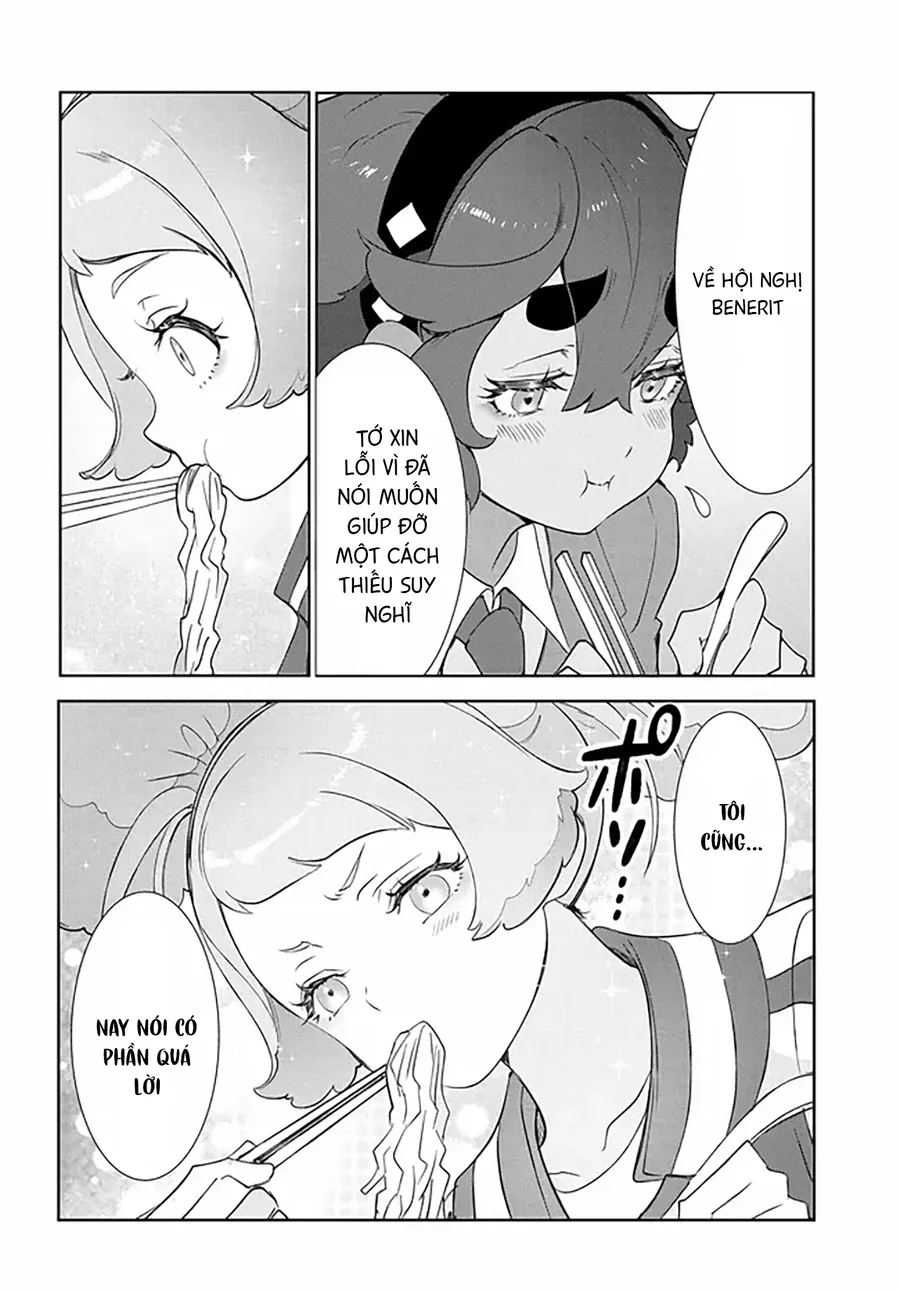 Chiến Sĩ Cơ Động Gundam: Pháp Sư Đến Từ Sao Thủy - Thời Khắc Thanh Xuân Chap 3.2 - Next Chap 4.2