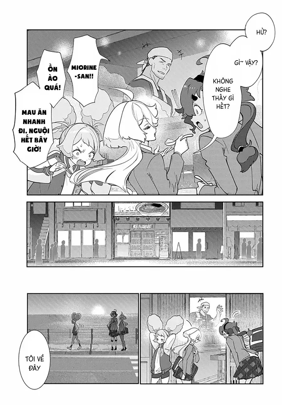 Chiến Sĩ Cơ Động Gundam: Pháp Sư Đến Từ Sao Thủy - Thời Khắc Thanh Xuân Chap 3.2 - Next Chap 4.2