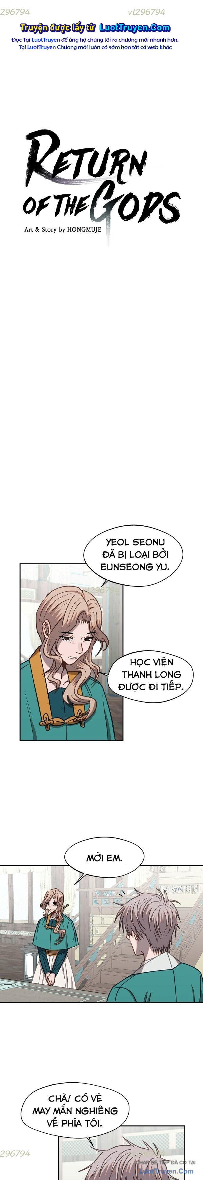 Sự Trở Lại Của Các Vị Thần Chap 64 - Next Chap 65