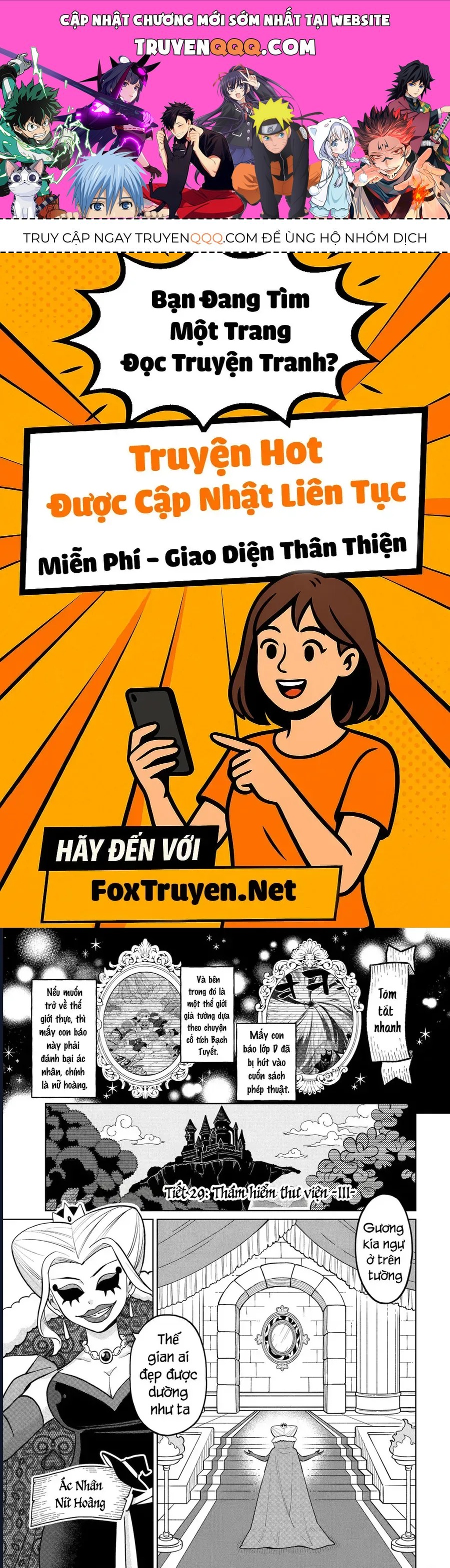 Thầy Ơi! Bọn Em Sẽ Hủy Diệt Thế Giới Chap 29 - Next Chap 30