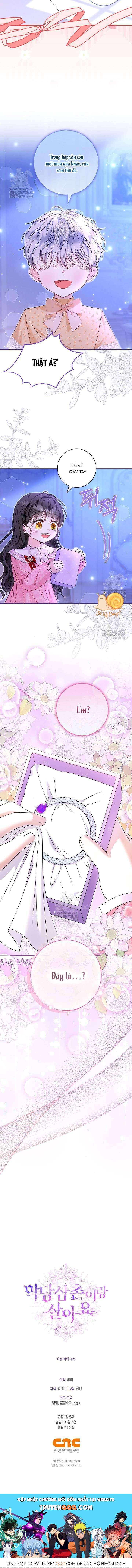 Tôi Sống Với Người Cậu Phản Diện Của Mình Chap 33 - Next Chap 34