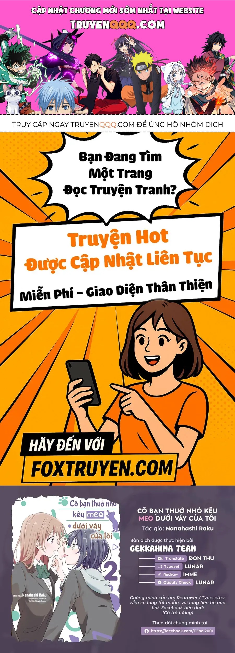 Cô Bản Thuở Nhỏ Kêu Meo Dưới Váy Của Tôi Chap 8 - Next Chap 9