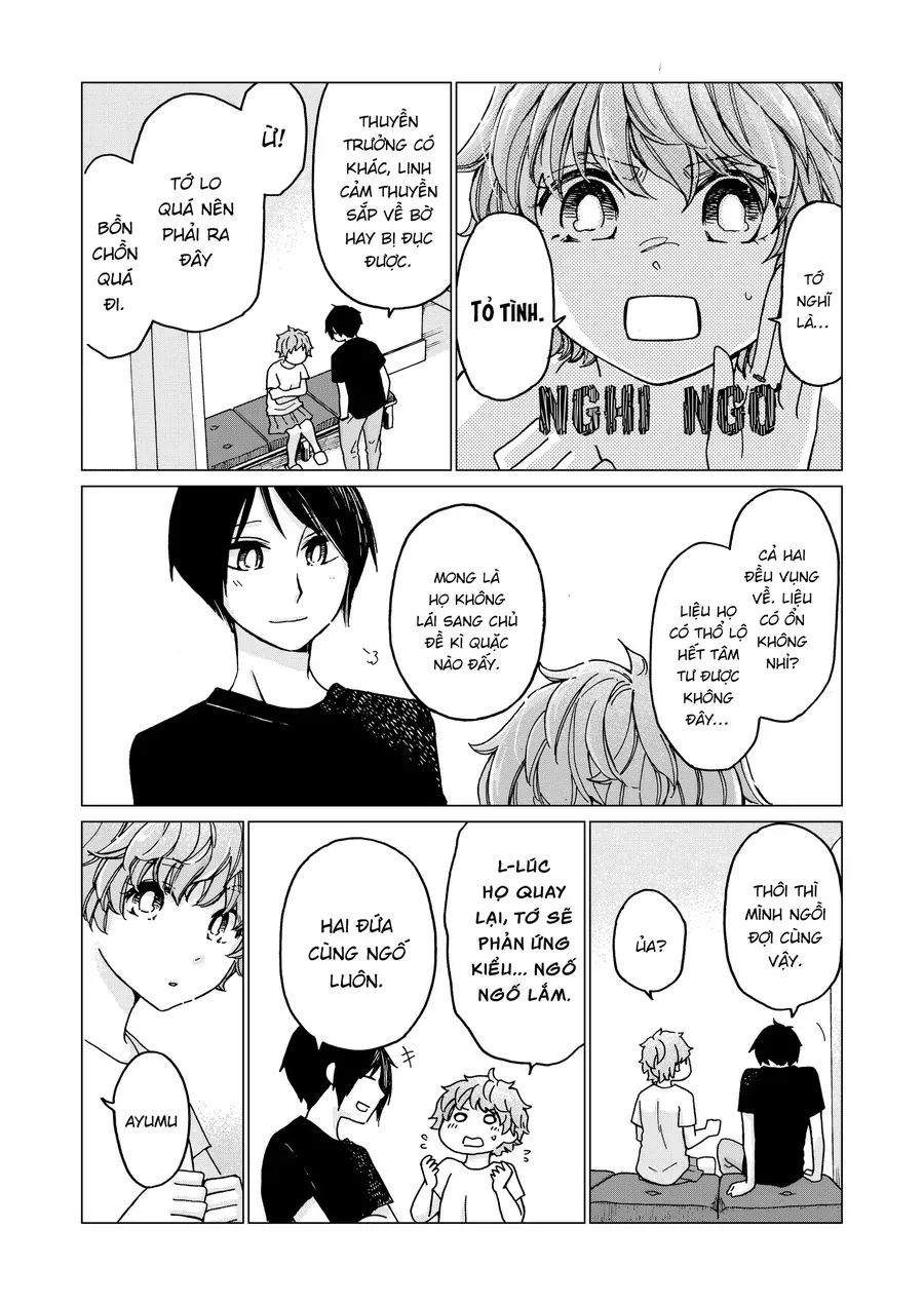 Những Cuộc Gặp Gỡ Kỳ Lạ Sau Giờ Học Của Hanazono Và Kazoe Chap 36 - Next Chap 37