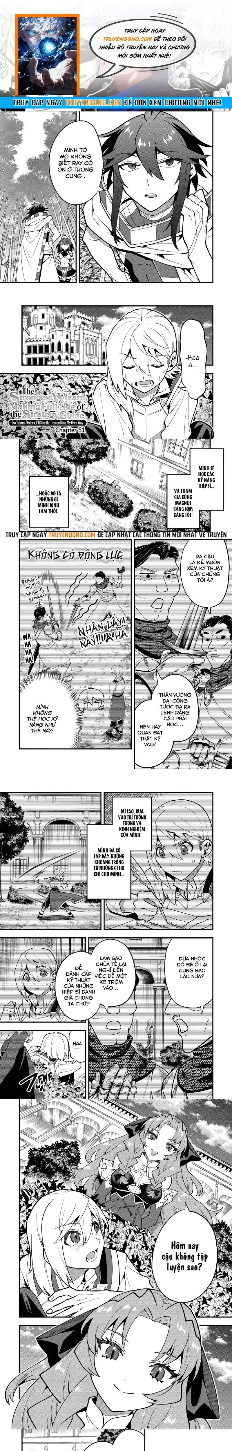 Kouryakubon Wo Kushi Suru Saikyou No Mahoutsukai Chap 51 - Next Chap 52