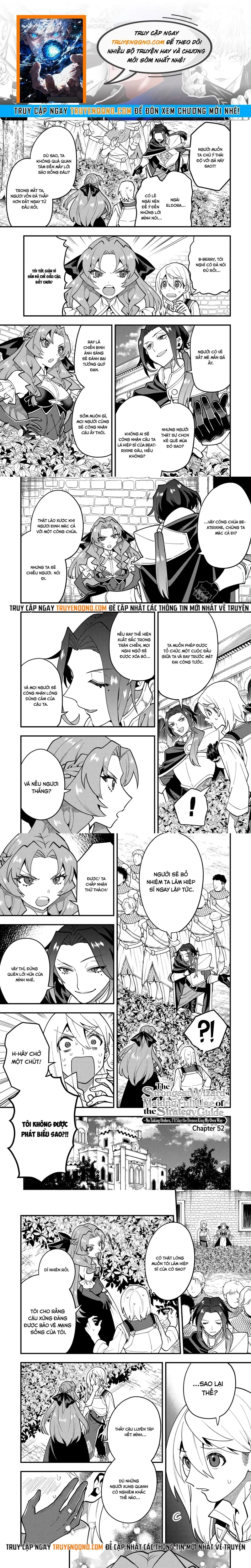 Kouryakubon Wo Kushi Suru Saikyou No Mahoutsukai Chap 52 - Next Chap 53