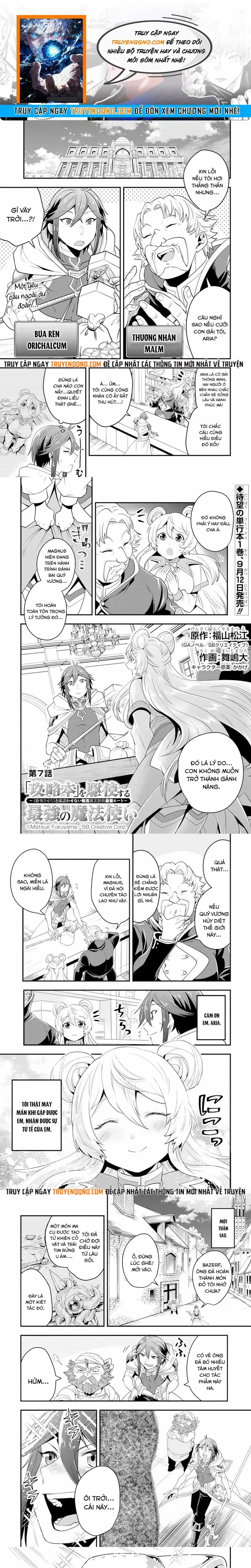 Kouryakubon Wo Kushi Suru Saikyou No Mahoutsukai Chap 7 - Next Chap 8