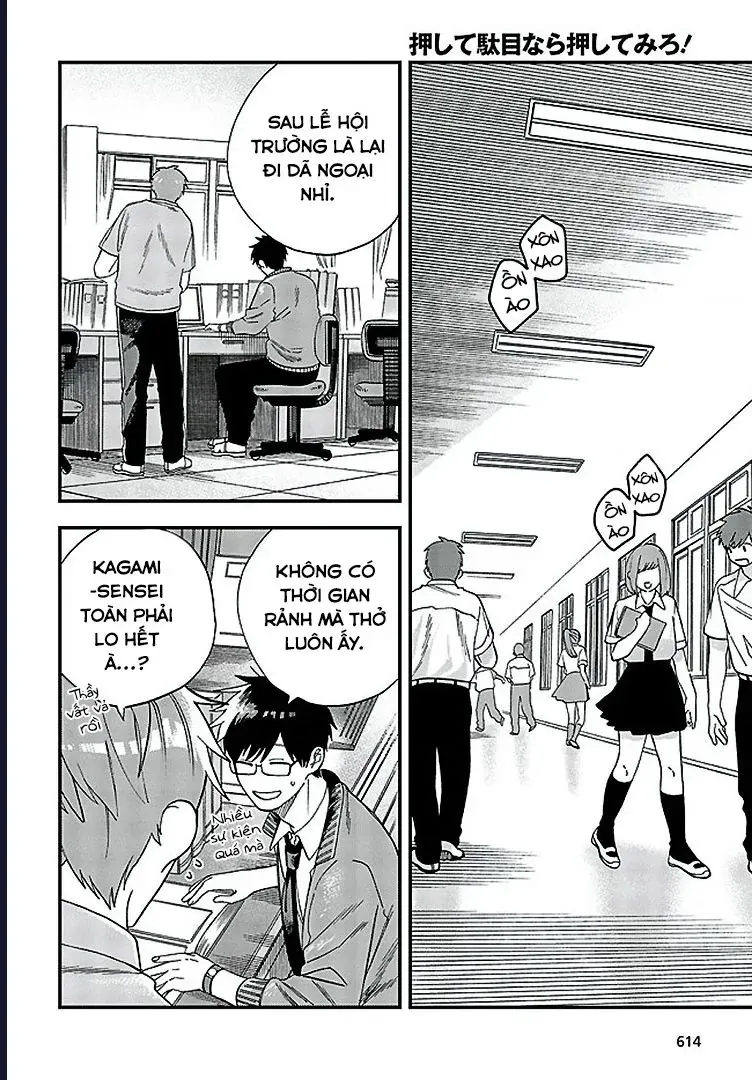 Oshite Dame Nara Oshite Miro! Chap 21 - Next Chap 22