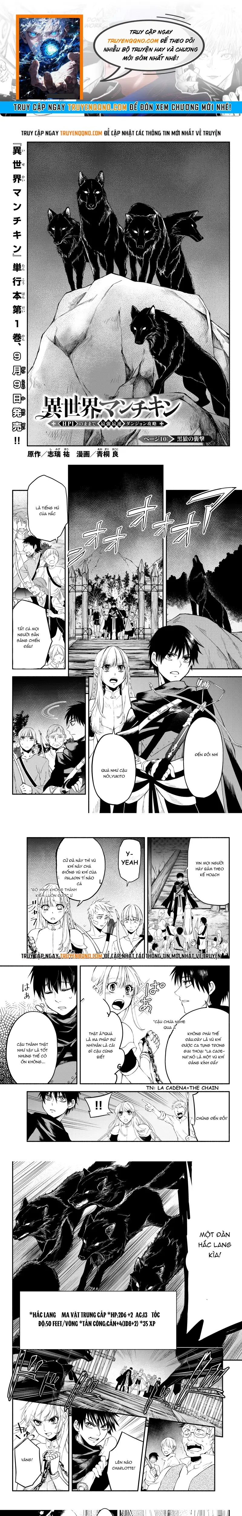 Thống Trị Hầm Ngục Chỉ Với 1 Hp Chap 10 - Next Chap 11