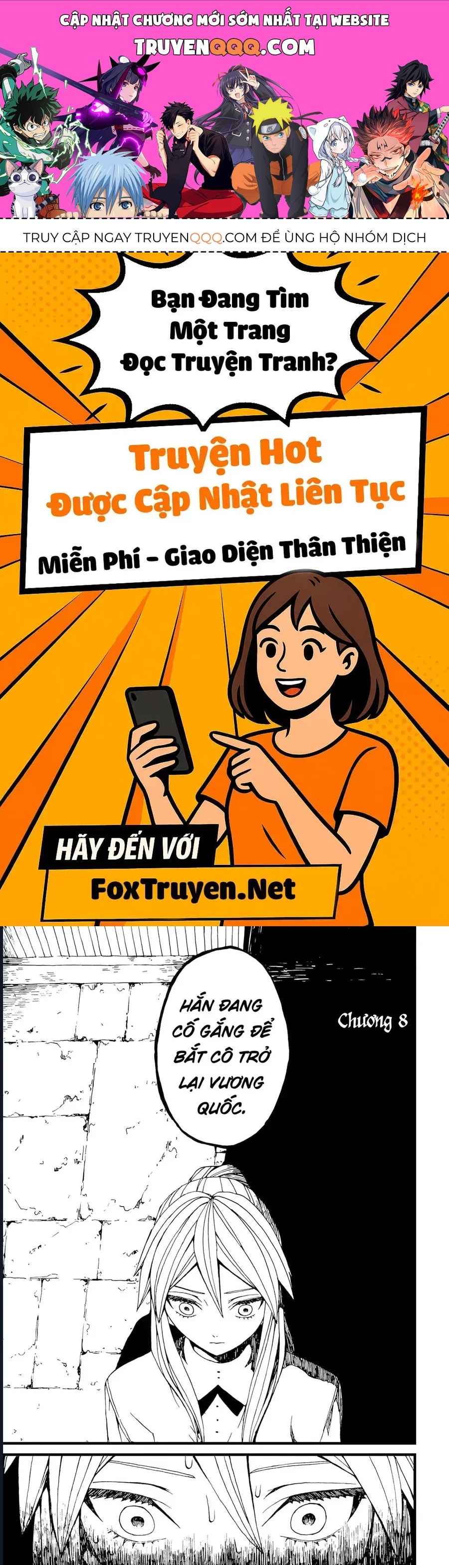 Ngay Cả Quái Vật Cũng Thích Truyện Cổ Tích-Sute Akuyaku Reijou Wa Kaibutsu Ni Otogibanashi Wo Kataru Chap 8 - Next Chap 9